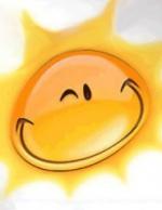 картинка солнце на телефон