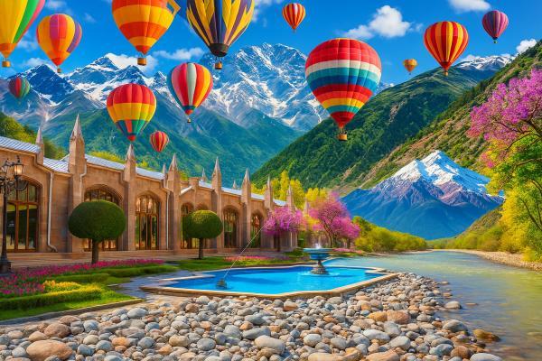 Воздушная феерия над Северным Кавказом, 3 дня + жд или авиа