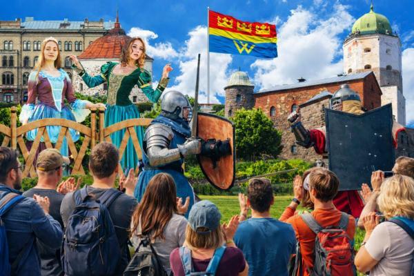 Путешествие в город «трех корон» Wiborg на фестиваль «Средневековые дни в Выборге», 3 дня +ж / д